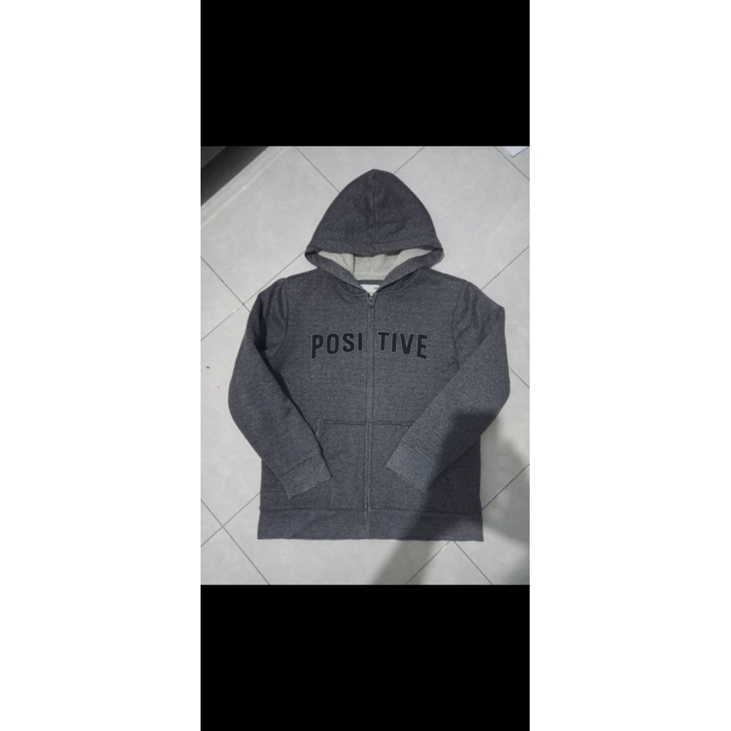Hoodie zipper sherpa