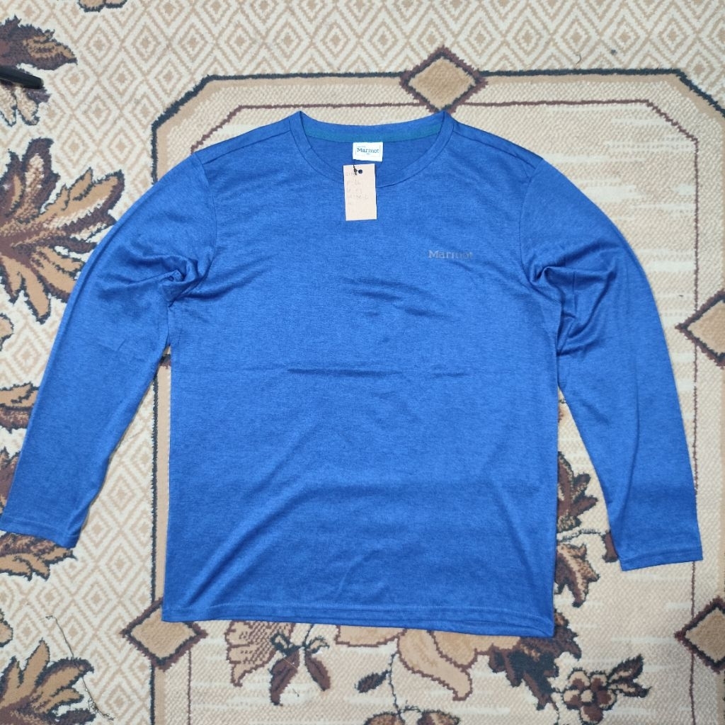 BASELAYER MARMOT LENGAN PANJANG BAJU HIKING BAJU OUTDOOR KAOS LARI KAOS RUNNING