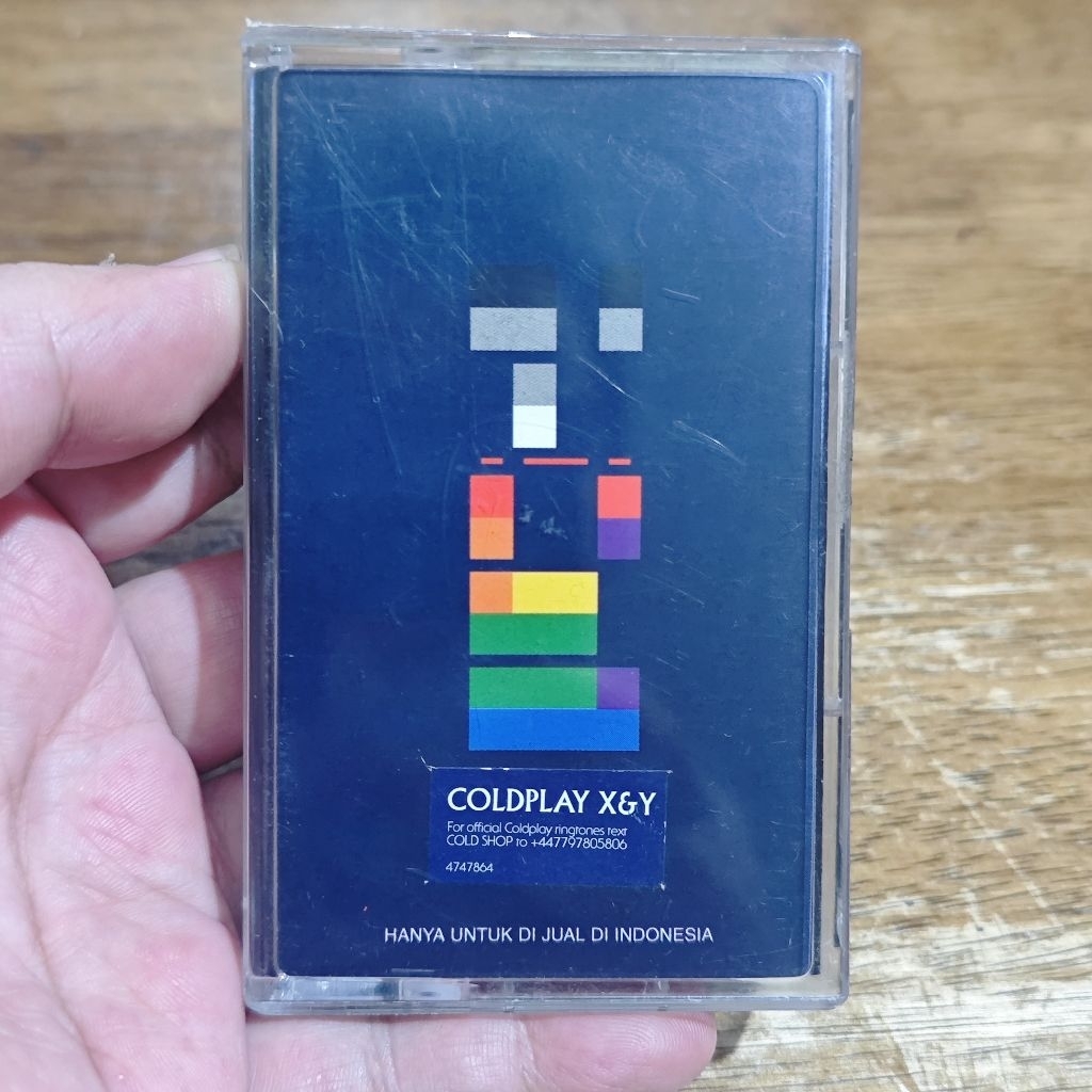 kaset COLDPLAY X&Y. Original