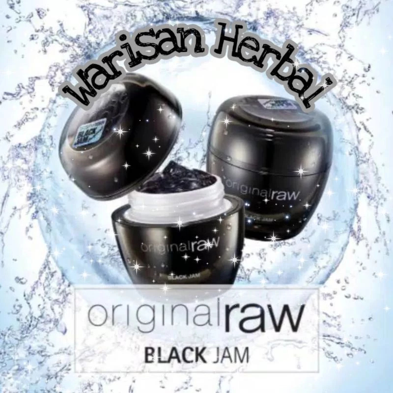 BLACK JAM RAW ORIGINAL CREAM PELEMBAB WAJAH KOREA ASLI 50 ML