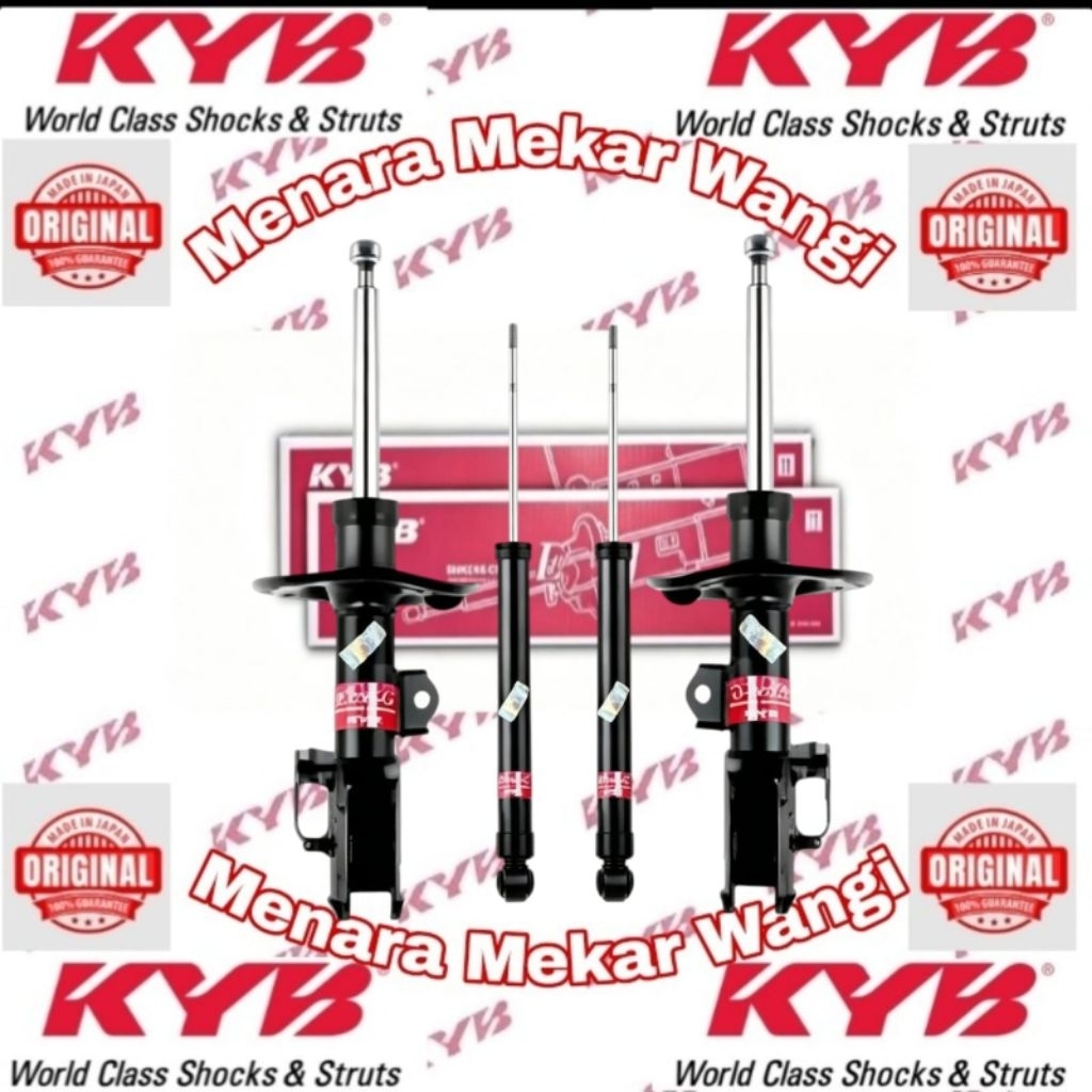 SHOCKBREAKER TOYOTA NAV1/ VOXY DEPAN BELAKANG MEREK KYB EXCEL-G JAPAN ORIGINAL