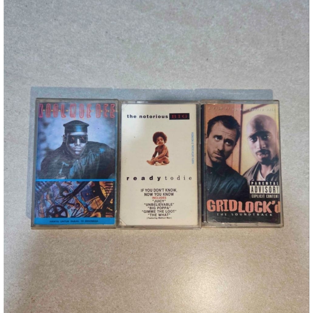 kaset notorious big -  ready to die + bonus pesanan