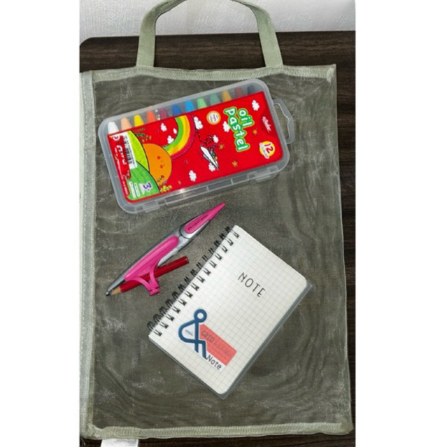 PL tas buku/map buku MR Diy dan notes baru