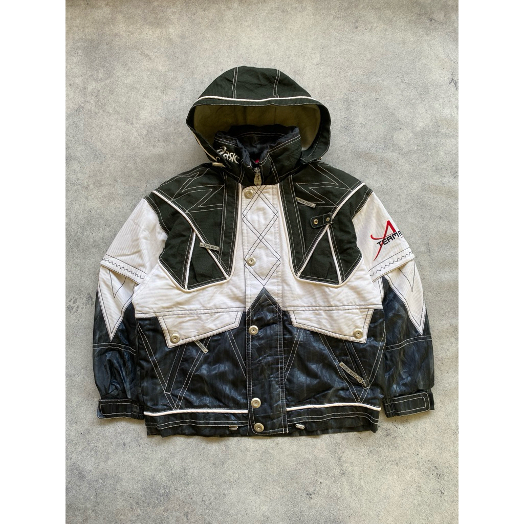 Jacket racing Colorblock Ski Sport asics