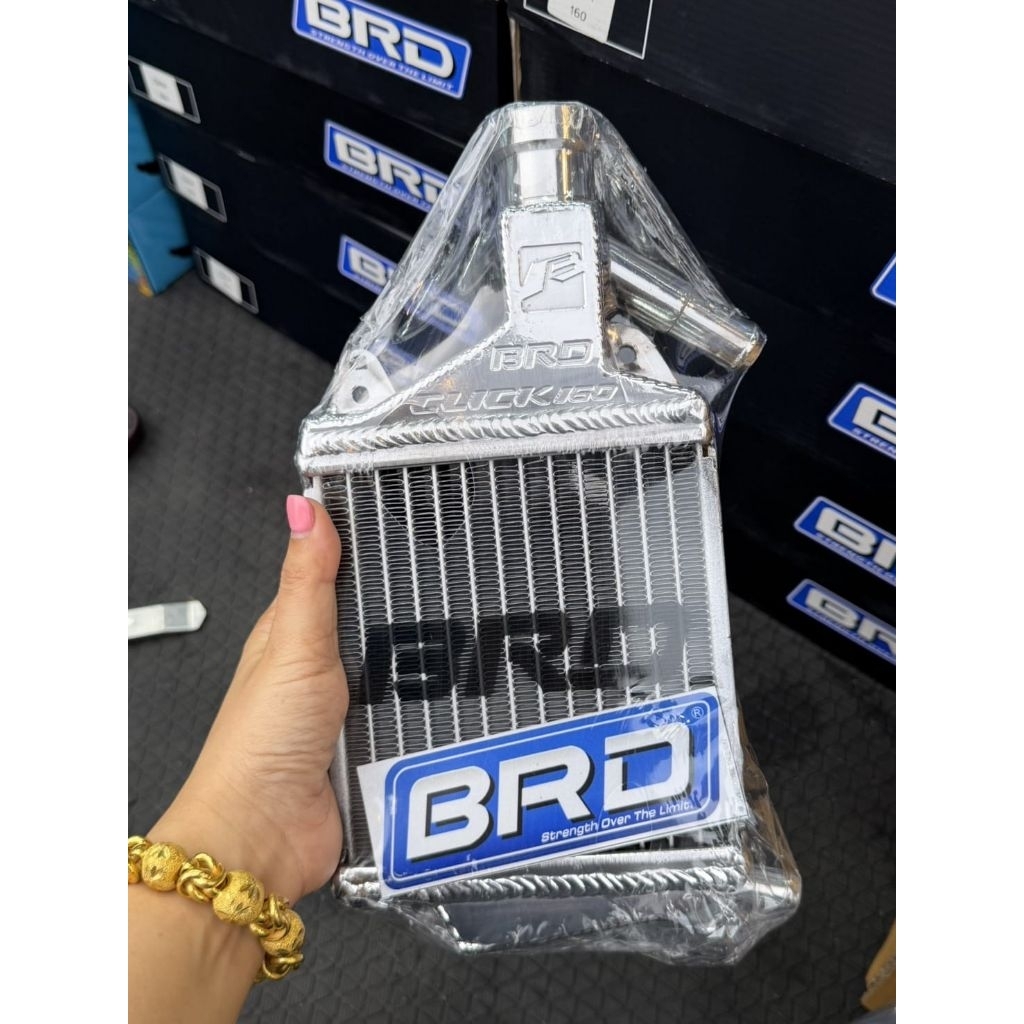 RADIATOR ALUMUNIUM BRD VARIO 160 ORIGINAL BRD THAILAND