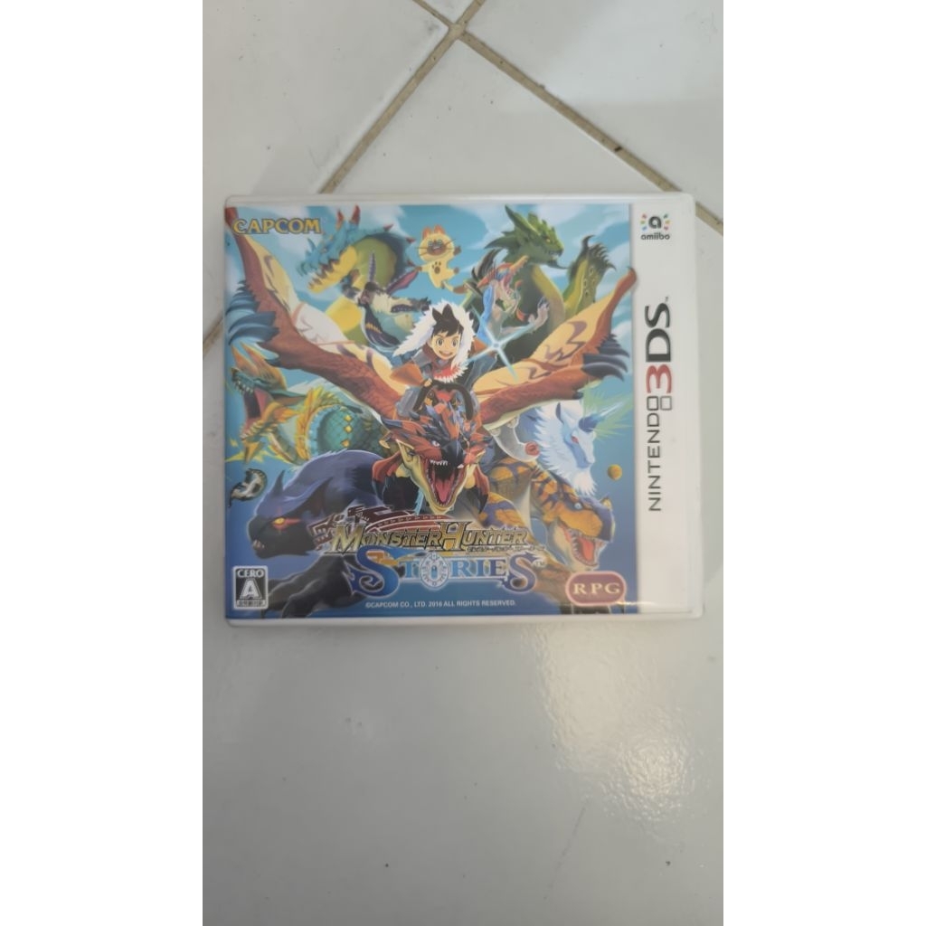 cartridge/kaset monster hunter series 3ds