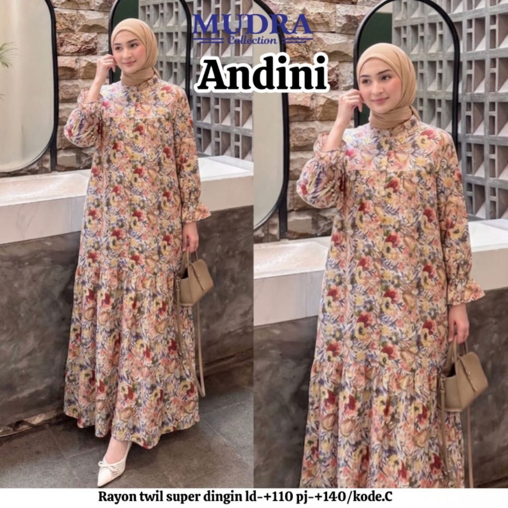 CENDANA ANDINI GAMIS RAYON BY MUDRA GAMIS PREMIUM