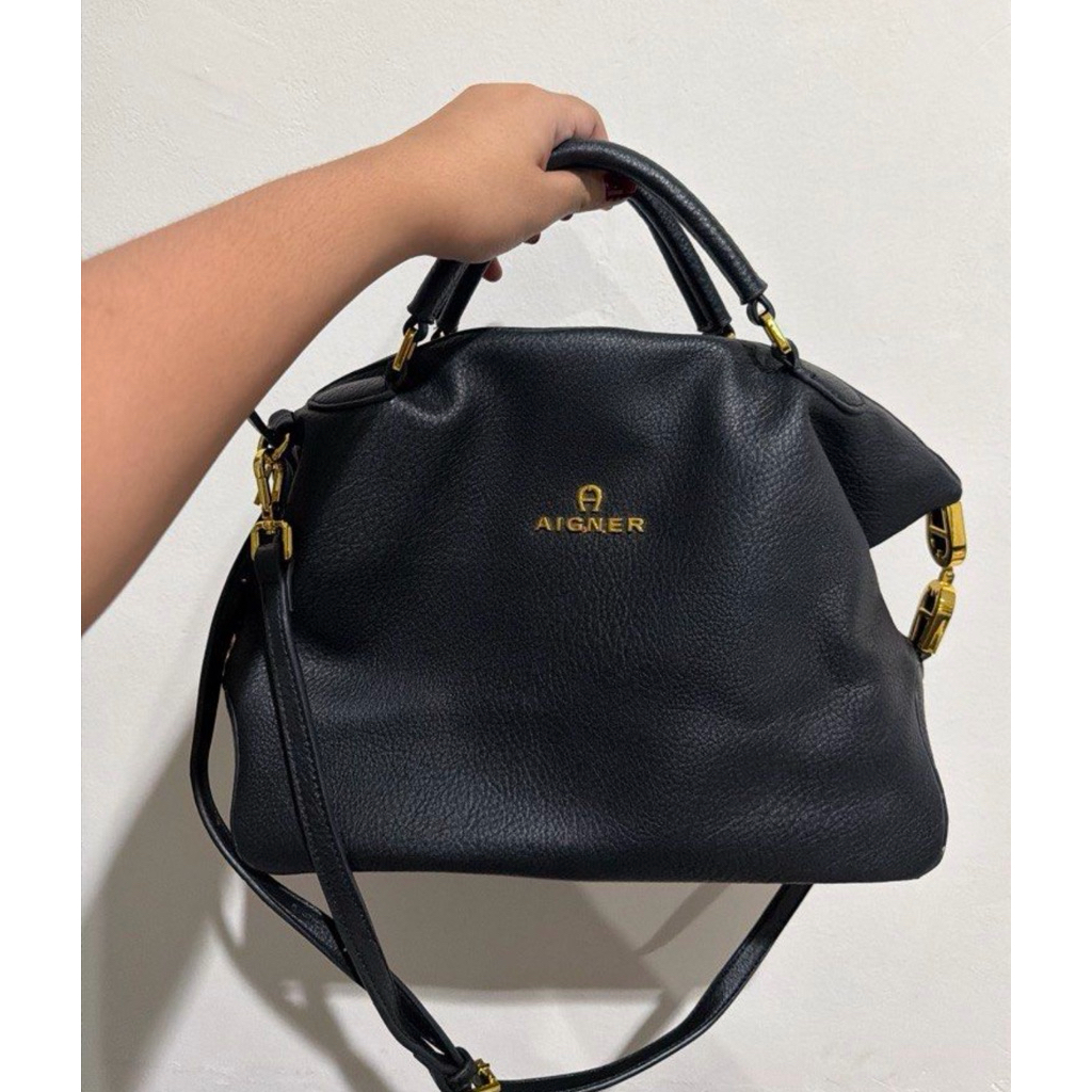 tas aigner kulit