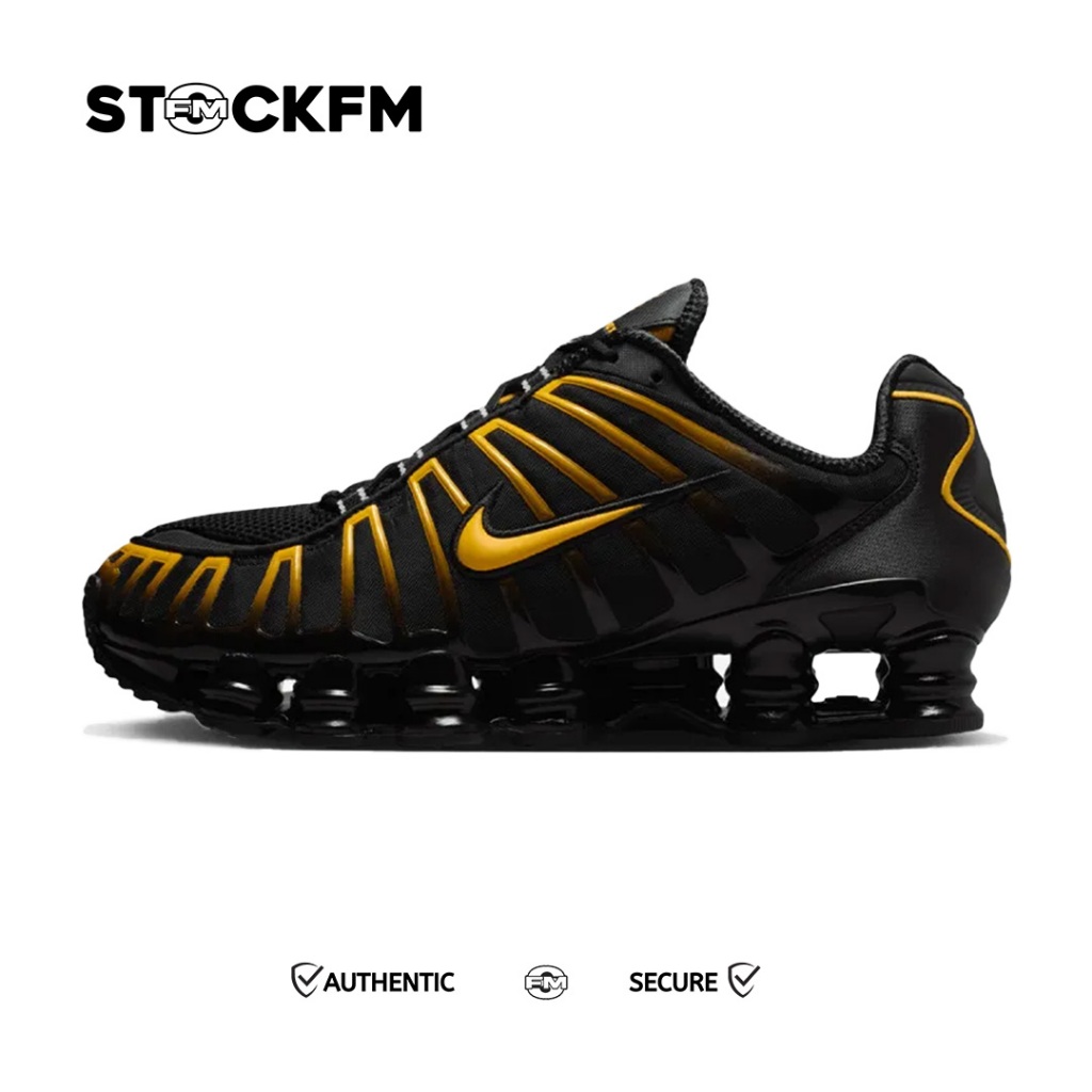 Nike Shox TL Black University Gold