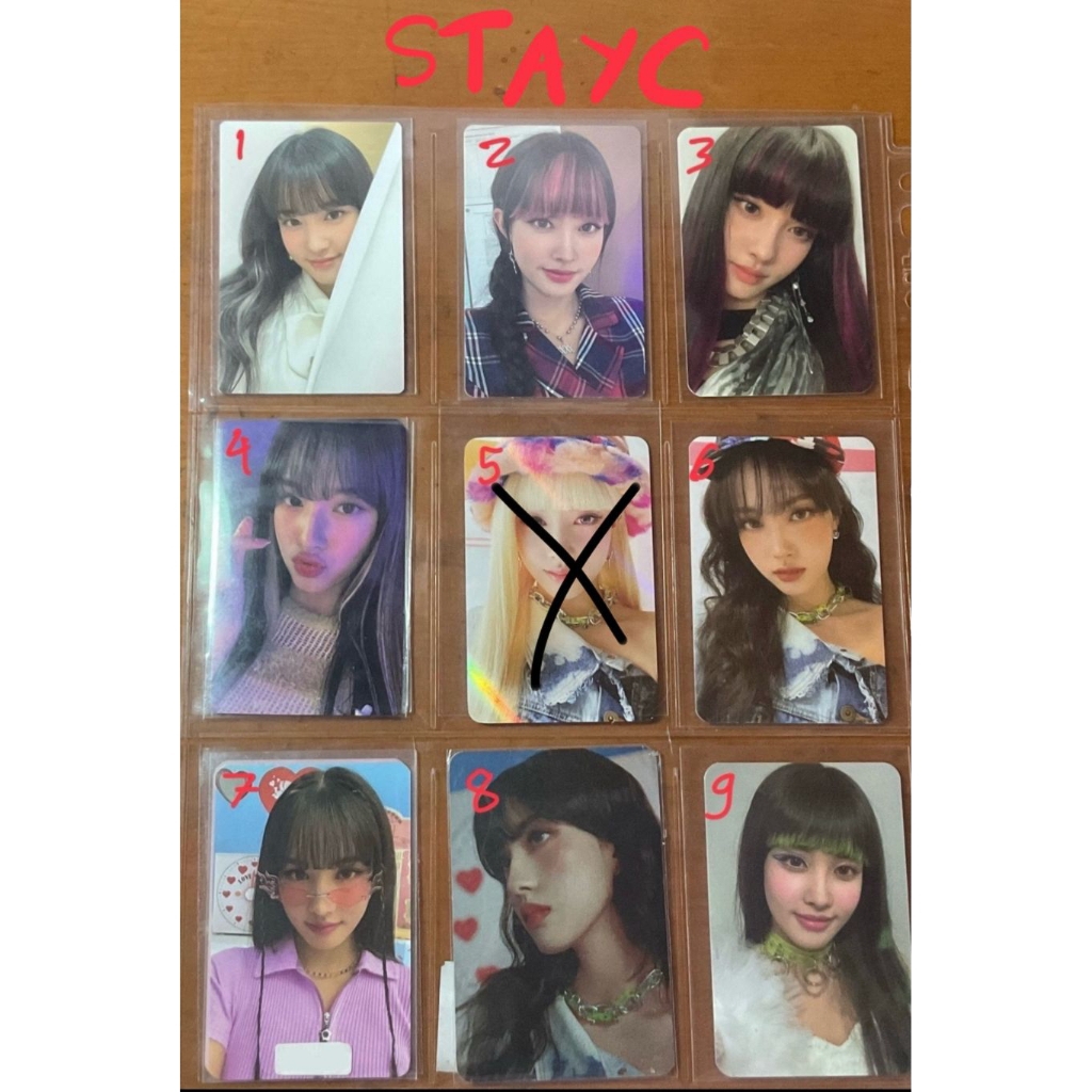STAYC PHOTOCARD OFFICIAL