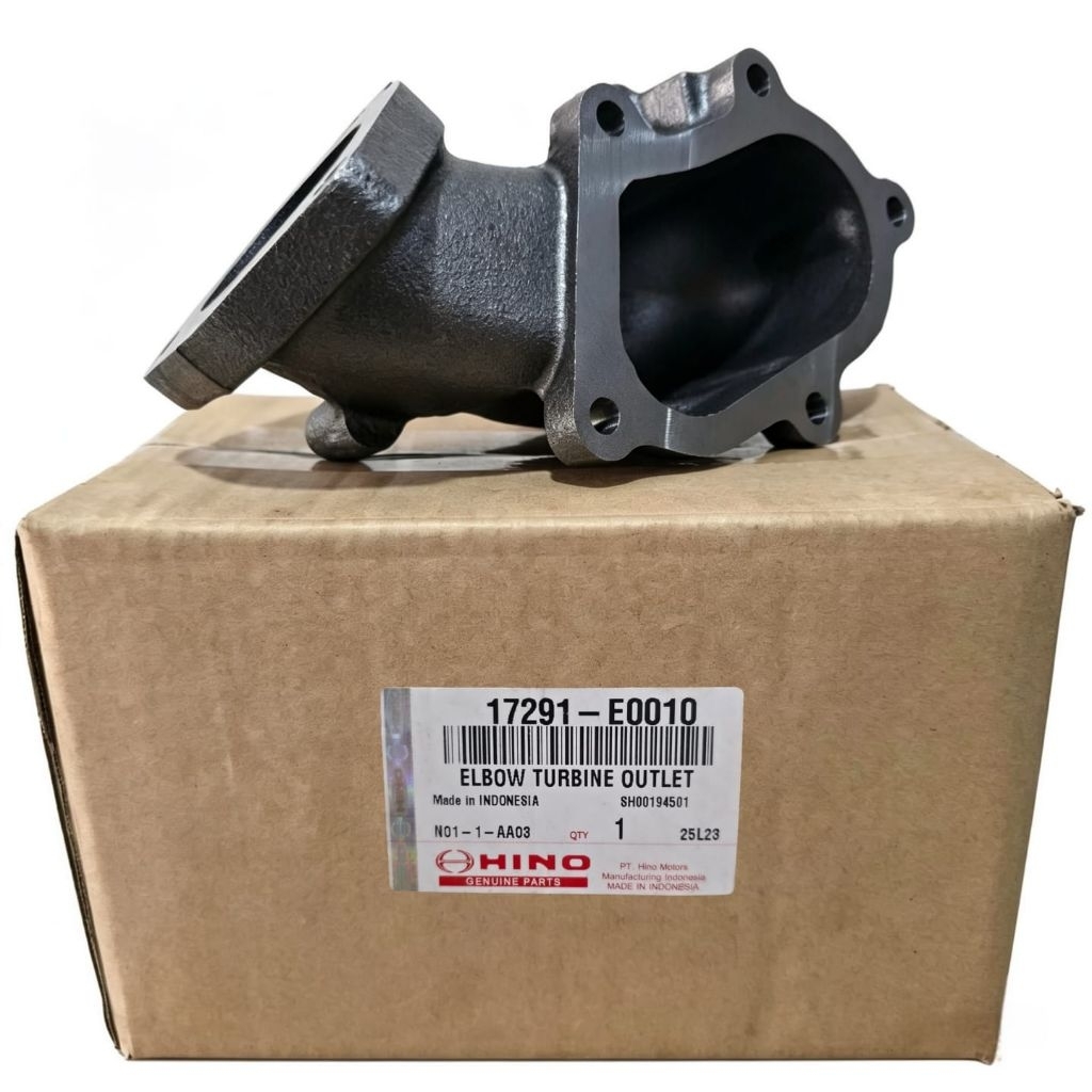 ELBOW TURBO OUTLET HINO DUTRO 17291-E0010 130HTHD ELBOW CONECTOR TURBO ASLI ORIGINAL