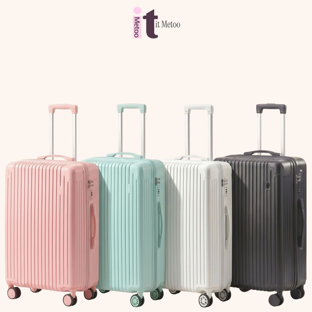 It Metoo Koper Kabin Koper Bagasi Kode 8913 BOLDEDGE Koper 4 Roda ABS Anti Air Desain Ergonomis Pria