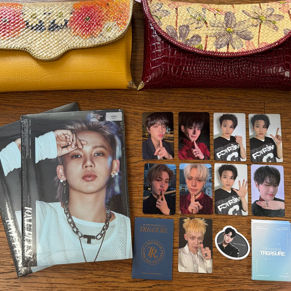 [ALBUM FREE BAG ONLY 1.6] TREASURE LOVE PULSE KNPOPS ONLINE FANSIGN CHOI HYUNSUK JIHOON YOSHI JUNKYU