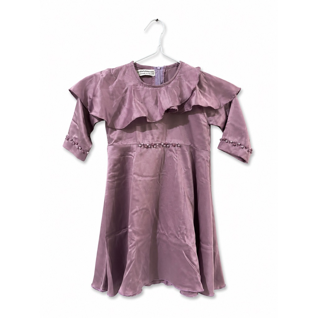 Baju couple anak lilac pearl