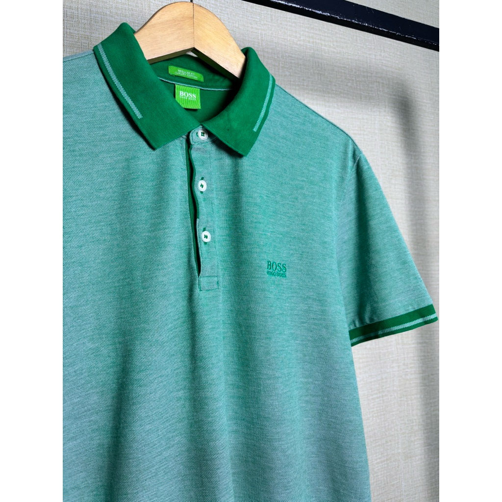 HUGO BOSS LUXURY COTTON POLO SHIRT ORIGINAL