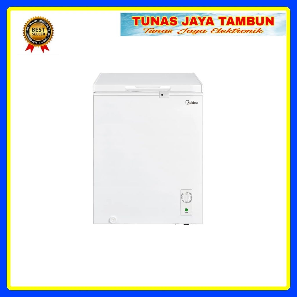 CHEST FREEZER MIDEA HS 186 CNK / BOX FREEZER MIDEA 142 LITER HS-186CNK / MIDEA HS186CNK