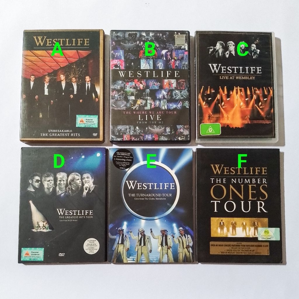 DVD Westlife Original