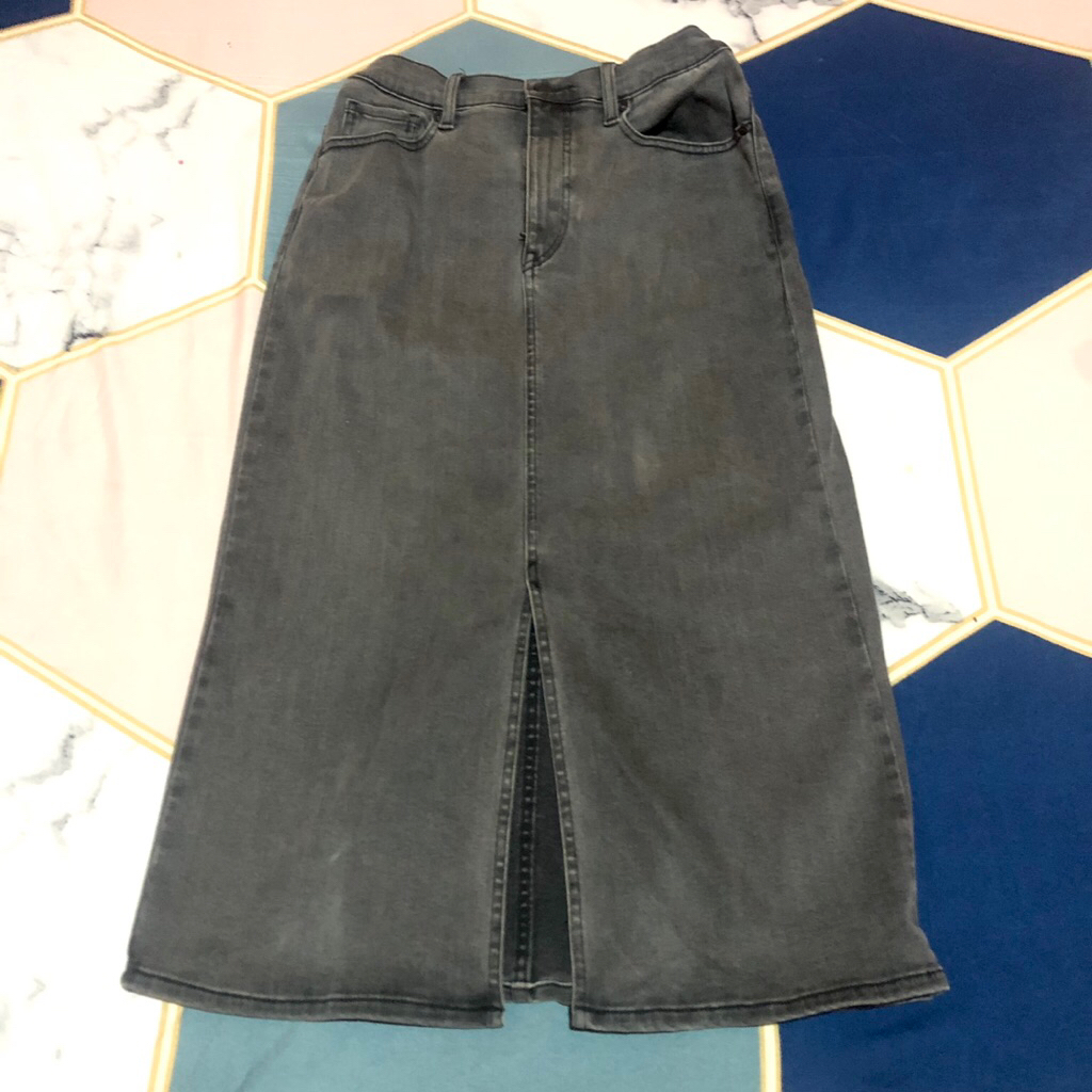 Rok Jeans Uniqlo Ori