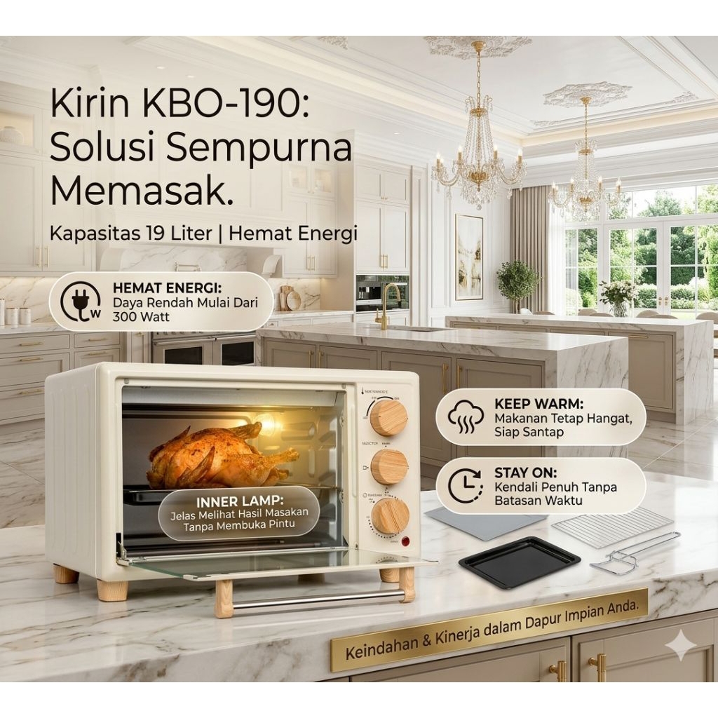 Oven Kirin KBO-190