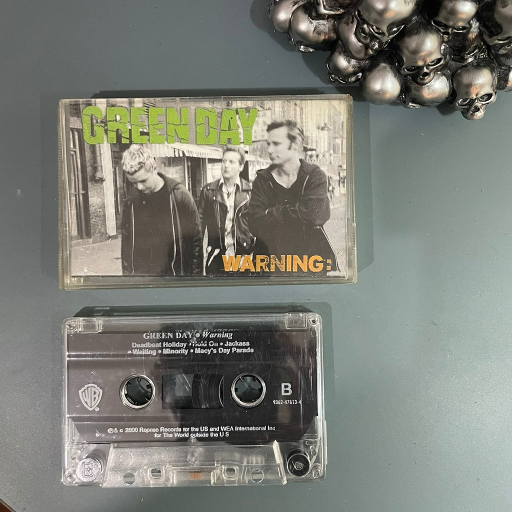 Kaset Pita Punk Rock Barat-Green Day-Warning-Second