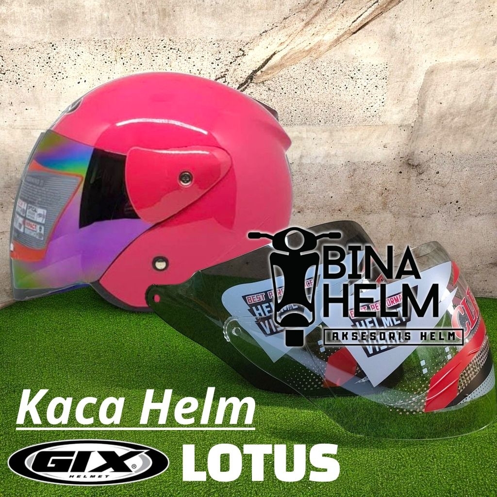 Kaca Helm GIX LOTUS Visor Helm Gix Lotus