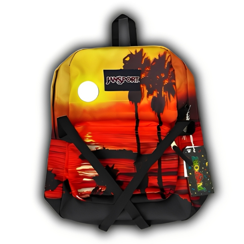 BISA COD TAS JANSPORT SUNSET BACKPACK SCHOOL BAGS TROPICAL BEACH - TAS JS SUPERBREAK ORIGINAL - TAS 