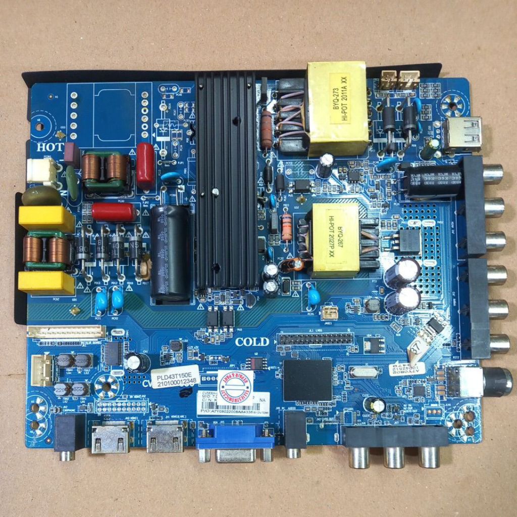 MB MAINBOARD MOTHERBOARD POLYTRON PLD43T150E 43T150