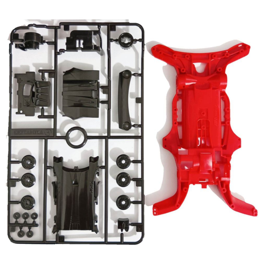chassis tamiya Ar Red