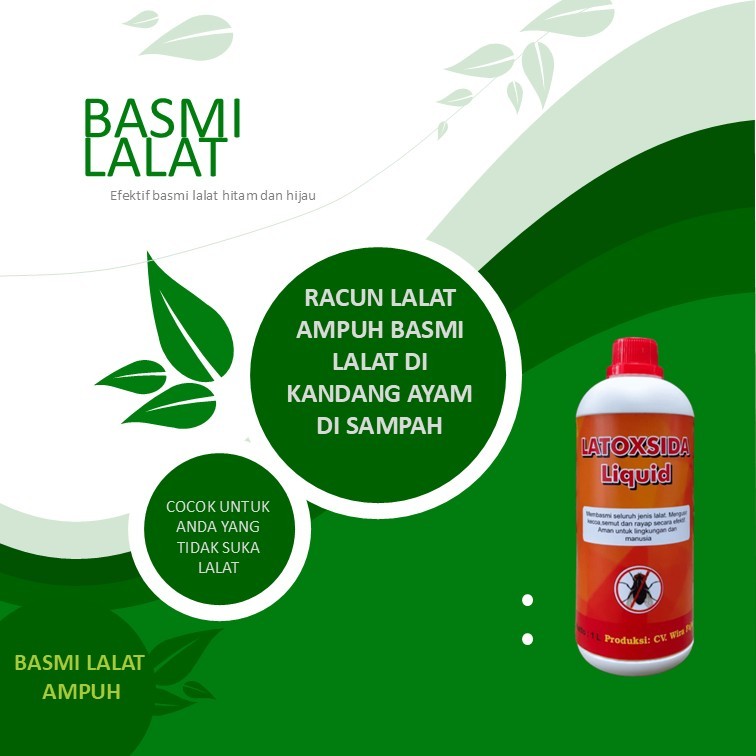 Obat basmi lalat kandang sapi ayam broiler 1 L
