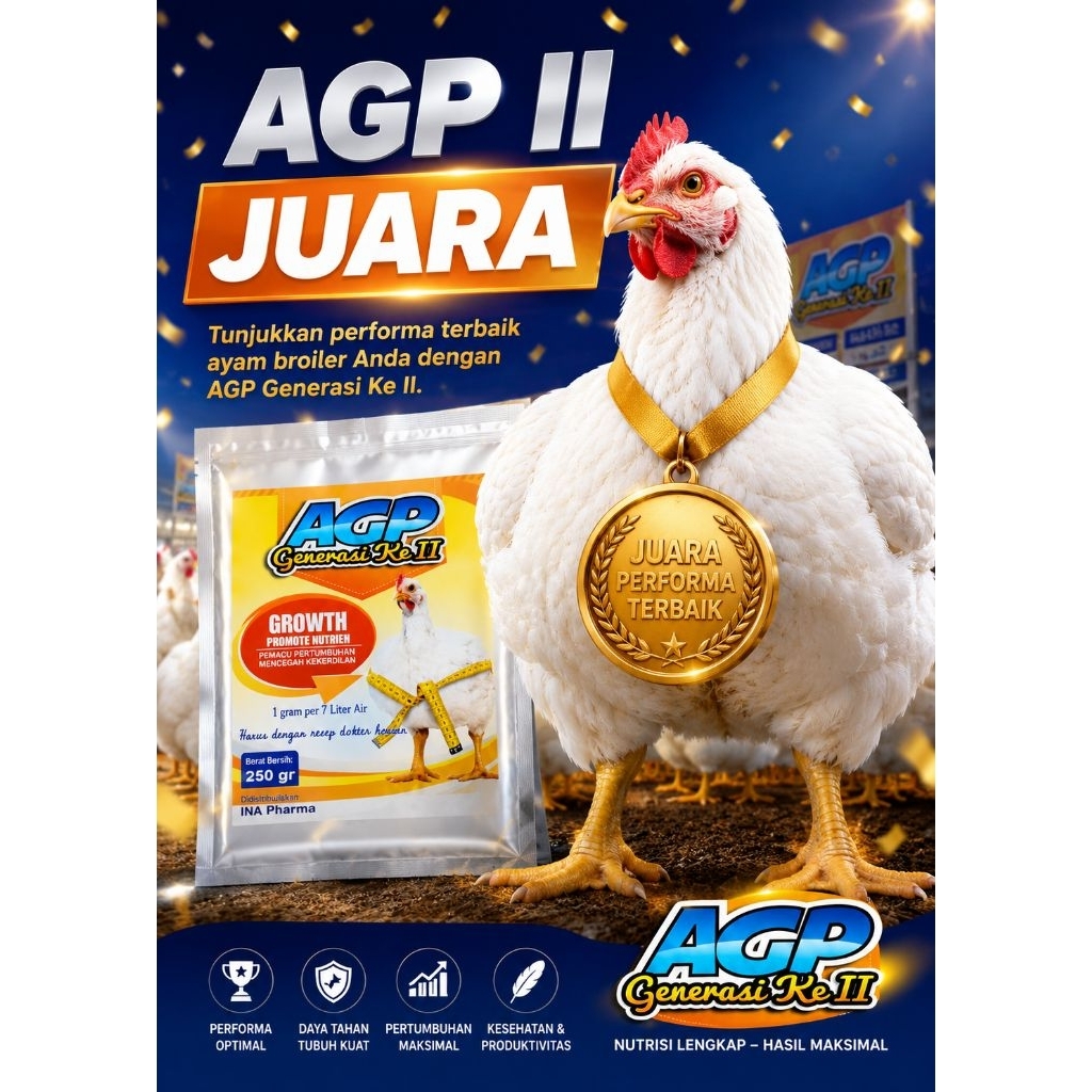 AGP Solusi Hemat pakan Broiler