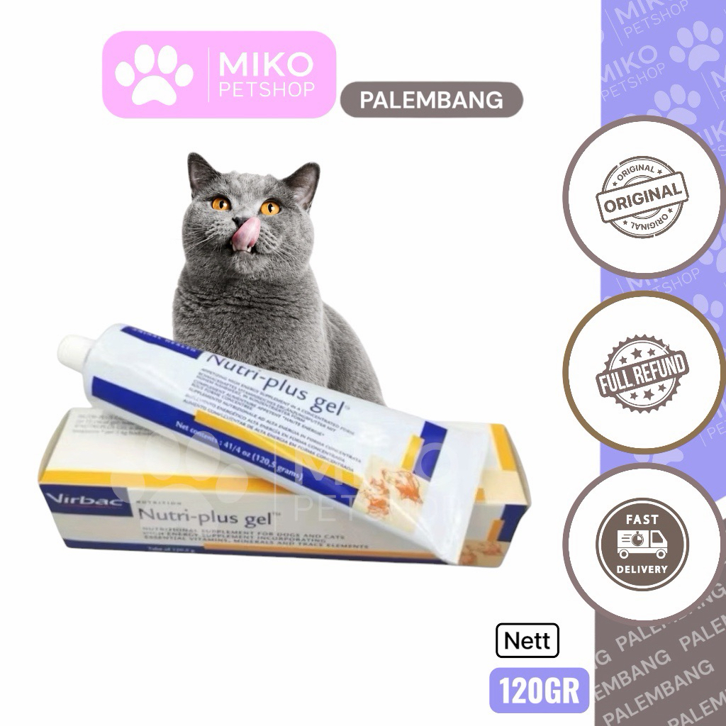 Vitamin Kucing Nutri-Plus Gel 120g Original