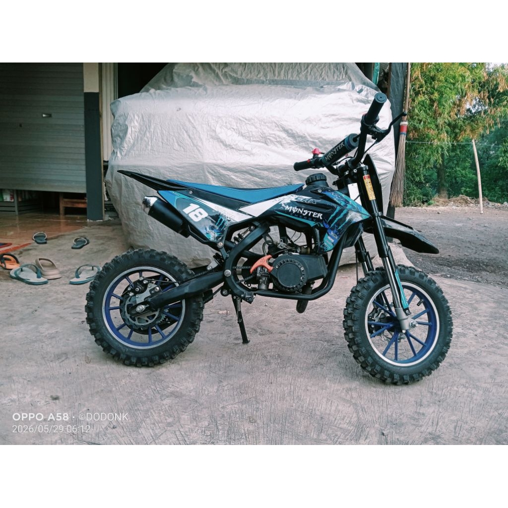sepeda motor trail mini 2 tak bekas