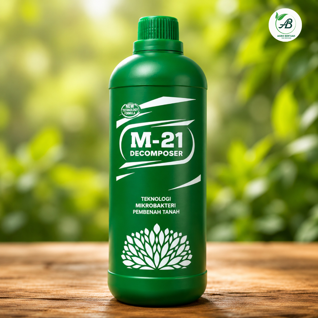 M21 Pupuk Organik Cair dan Dekomposer 1 Liter - Cepat, Efektif, Mudah Digunakan