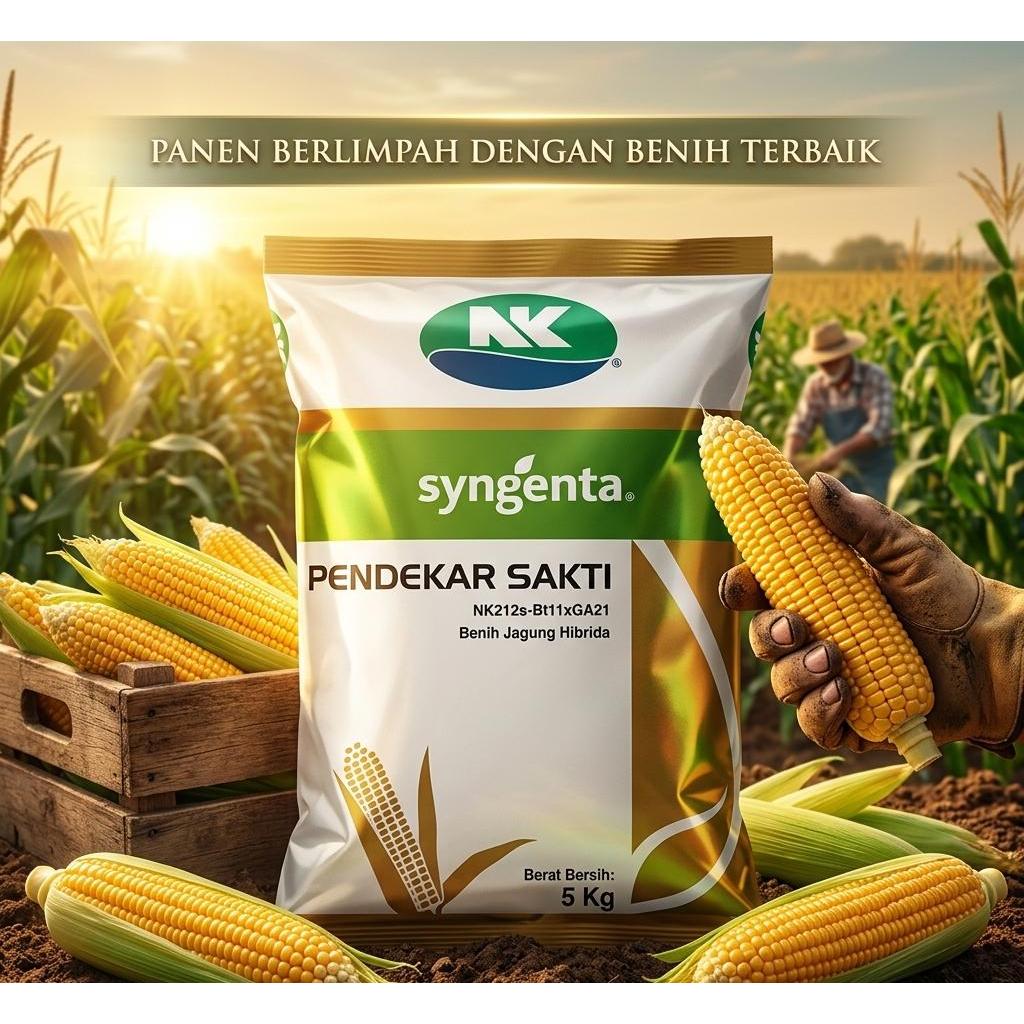 BEST SELLER Benih Jagung Pendekar Sakti 1 kg - Benih NK 212 Sakti 1kg - Benih NK Pendekar Sakti 1kg