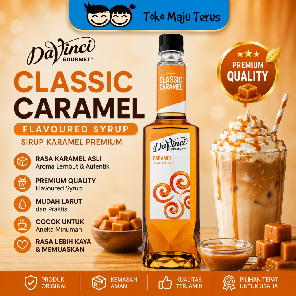 Davinci Syrup Rasa Caramel