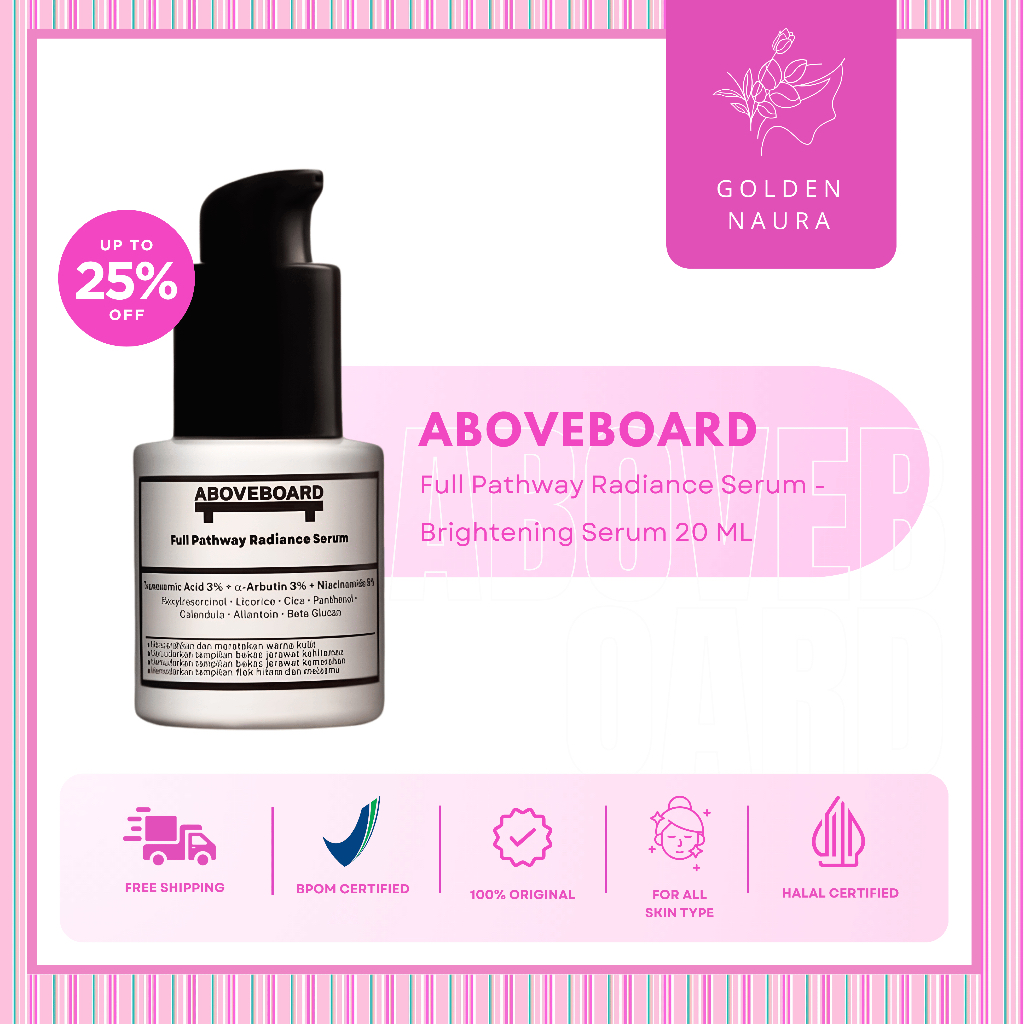 ABOVEBOARD - Full Pathway Radiance Serum I Serum Whitening