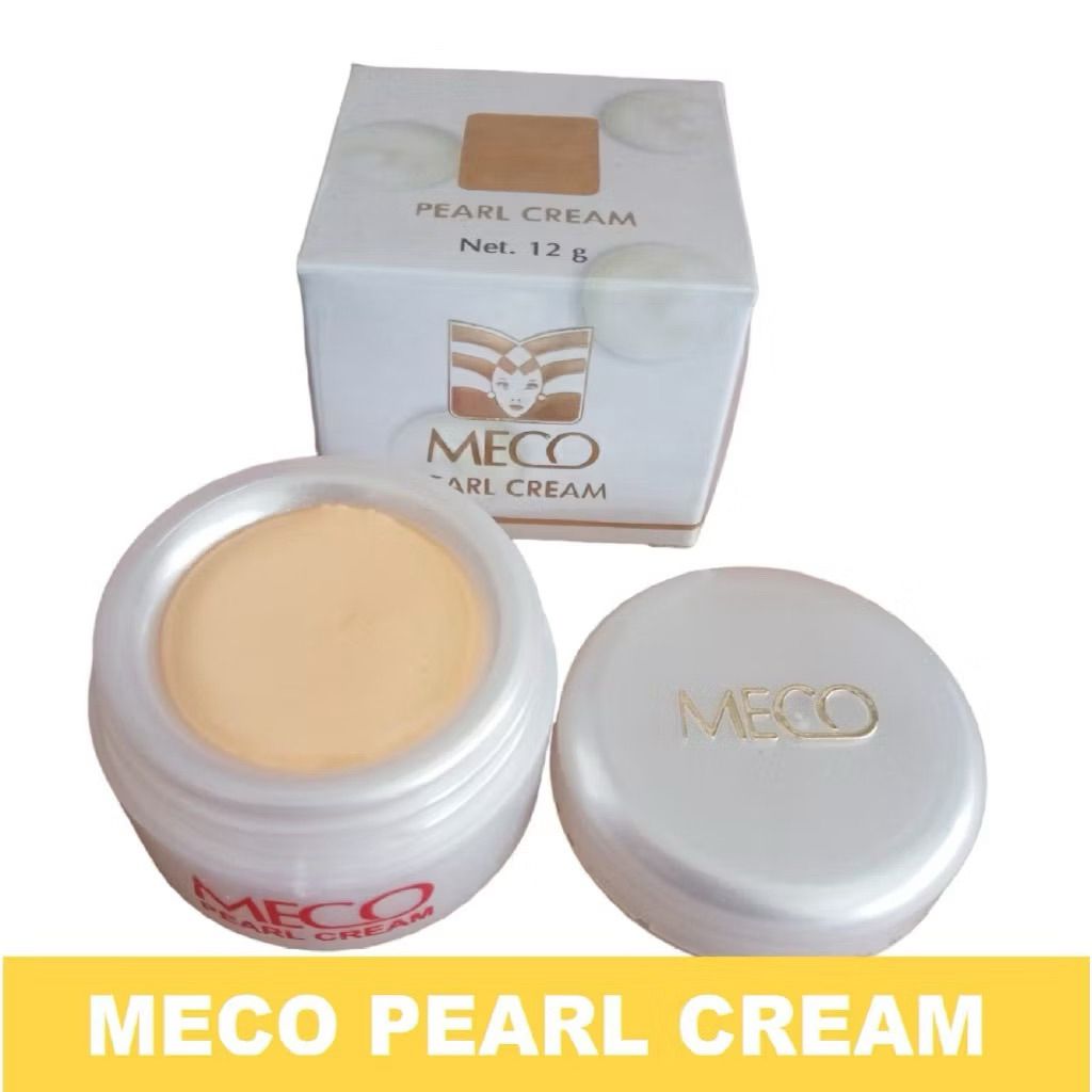 BPOM ~ Meco Pearl Cream 12 Gram / Cream Meco Original - Mencerahkan, Melembapkan, Menutrisi Kulit, M