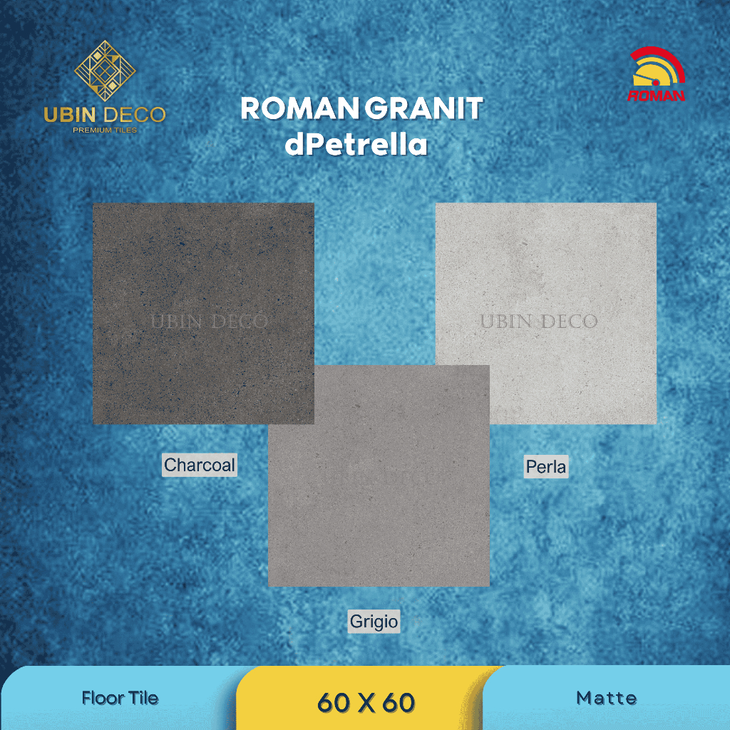 ROMAN GRANIT dPETRELLA 60 X 60 cm (PER Dus/Box)