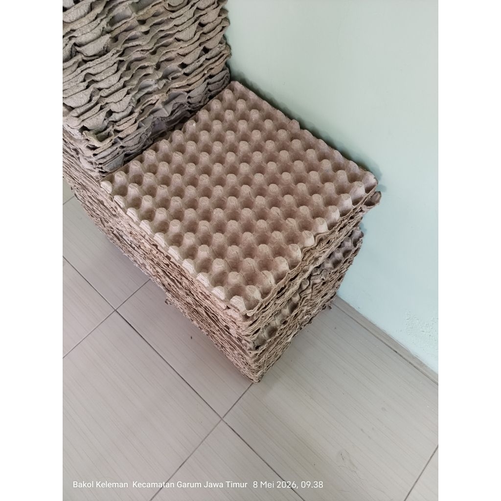Egg Tray Karton Bekas - Praktis, Ekonomis, Kapasitas 36 Telur