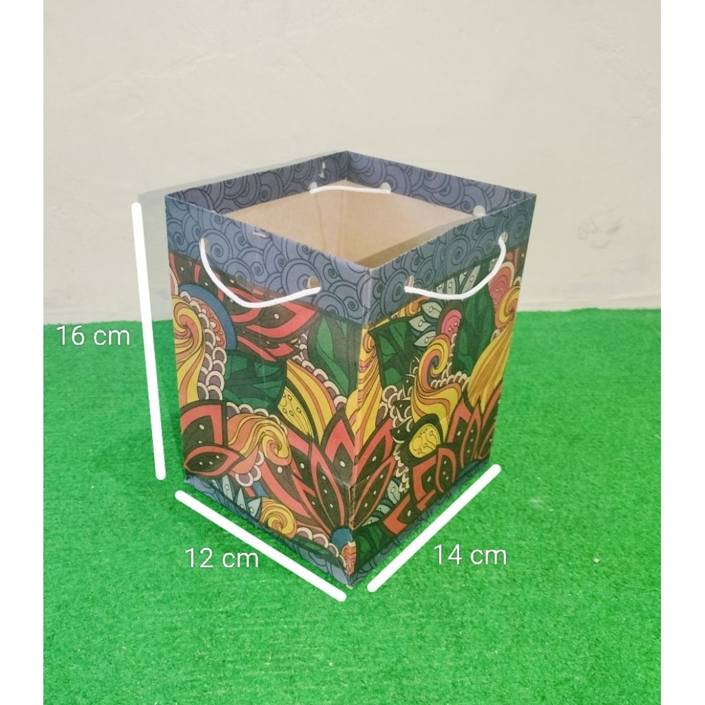 Tas Kertas Motif Batik/PaparBag/Tas Souvenir Hajatan