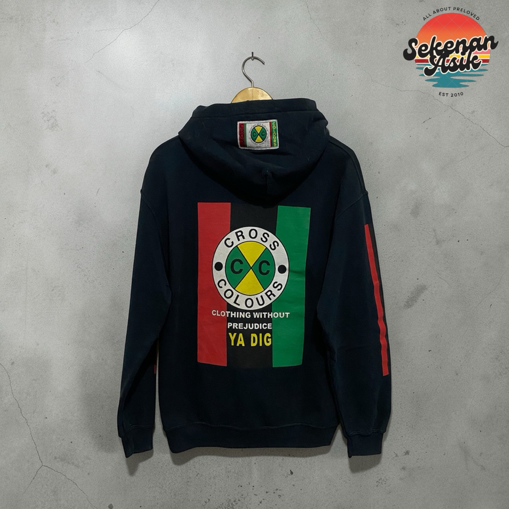 Cross Colours Pullover Hoodie