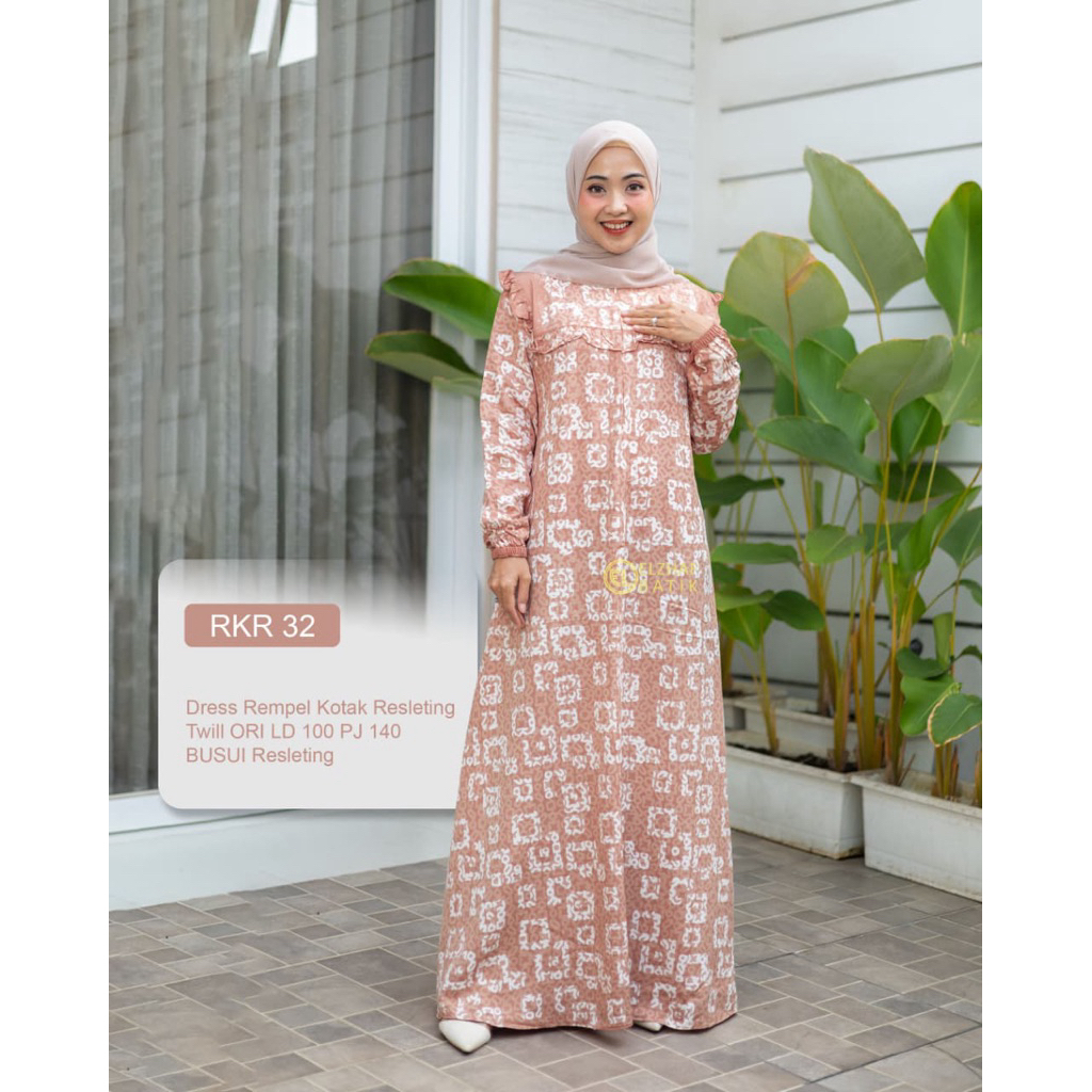 (PO) gamis twill ori elzhaf