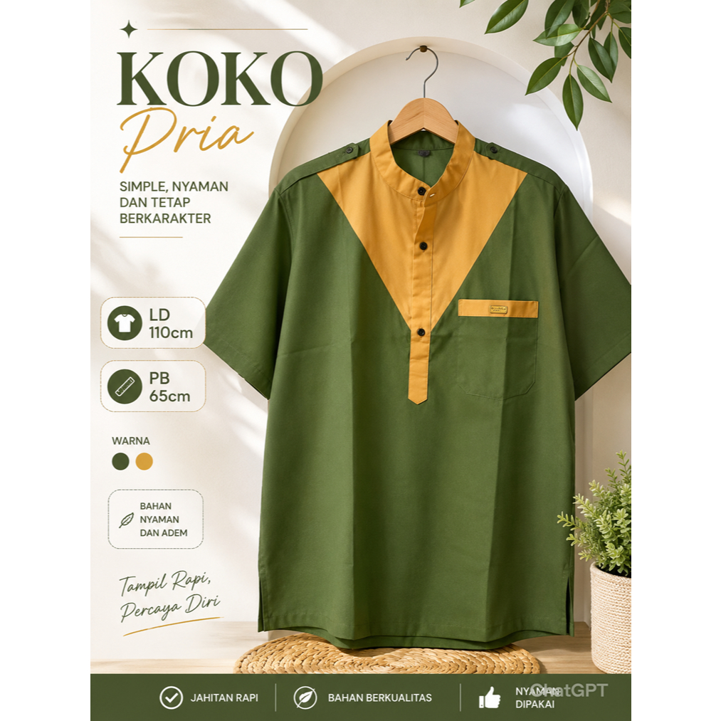 New Koko Army Mustard Toyobo