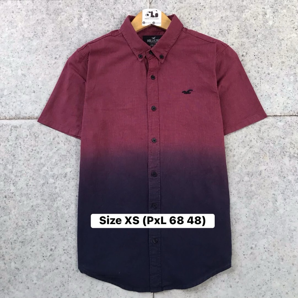 Kemeja Pendek Hollister