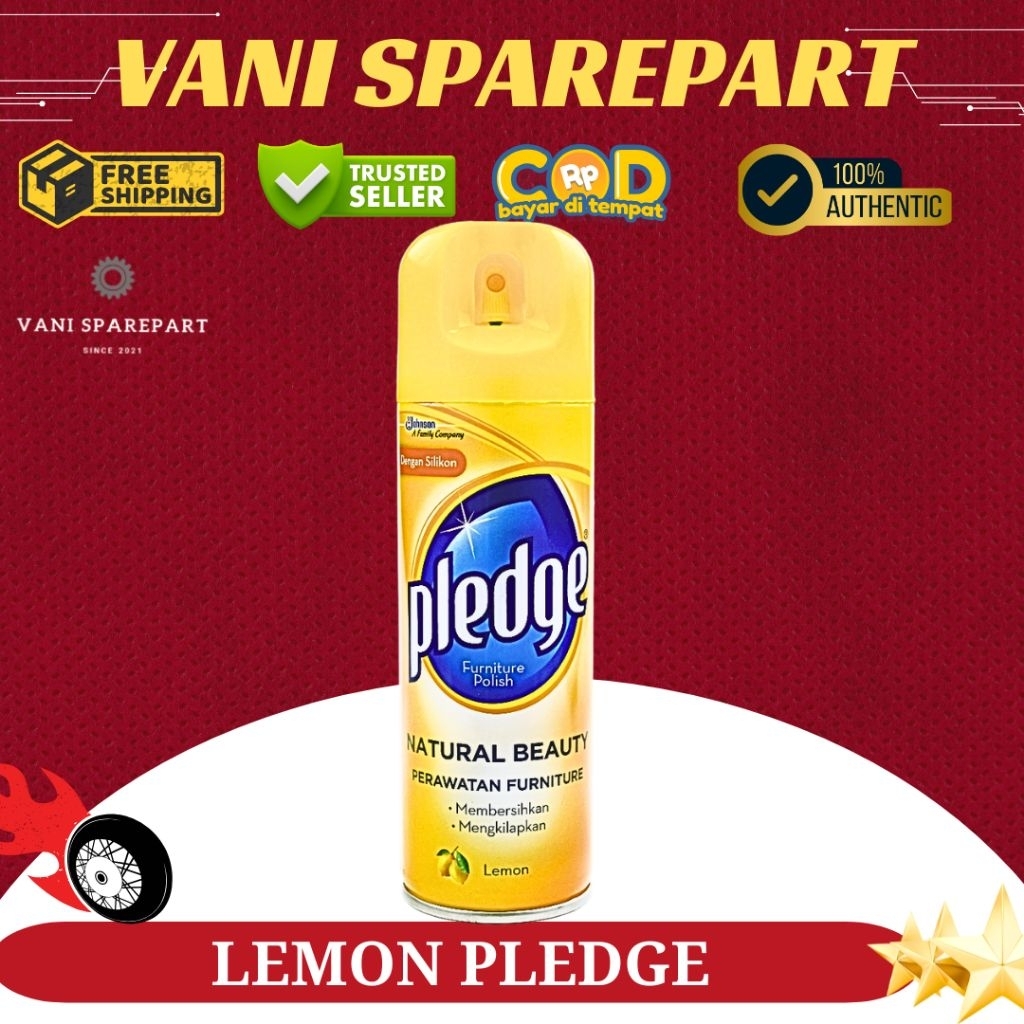 Pledge Furniture Polish / Pledge Spray Pengkilap Body Motor