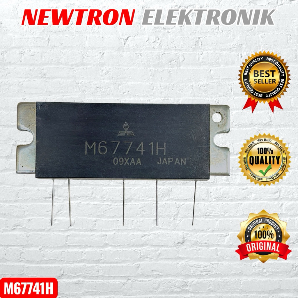 Final M67741H Original Mitsubishi untuk Rig Kenwood ICOM Alinco DR135