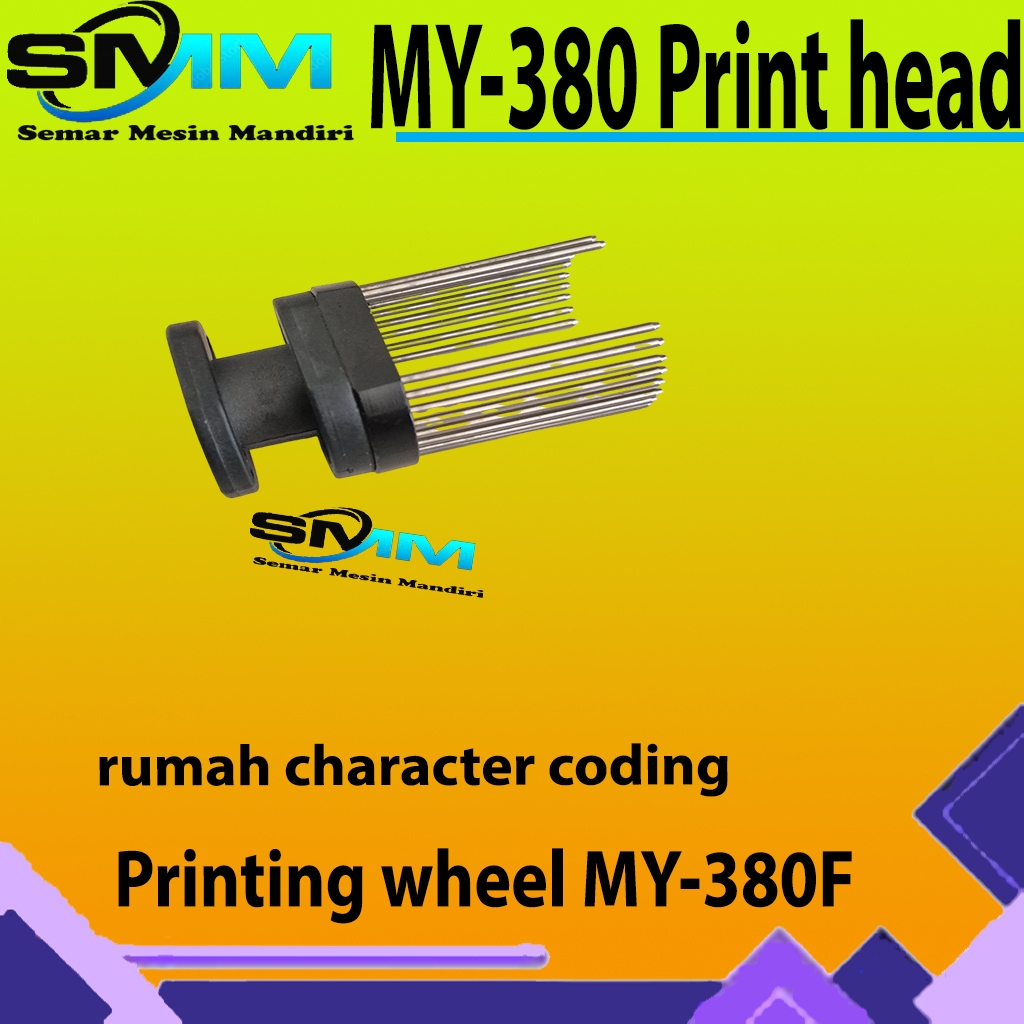 MY-380 Print head rumah character coding Printing wheel MY-380F