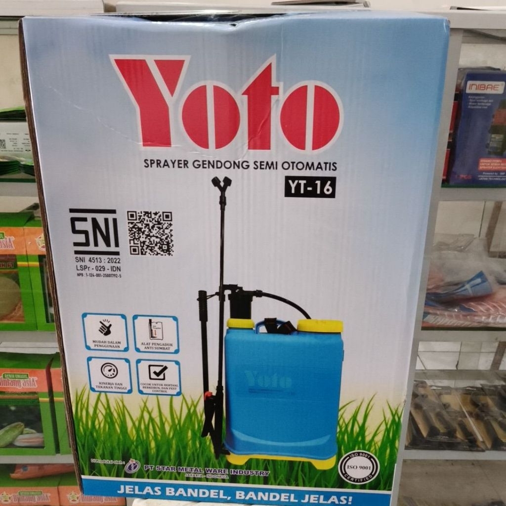 Sprayer Yoto 16 ltr