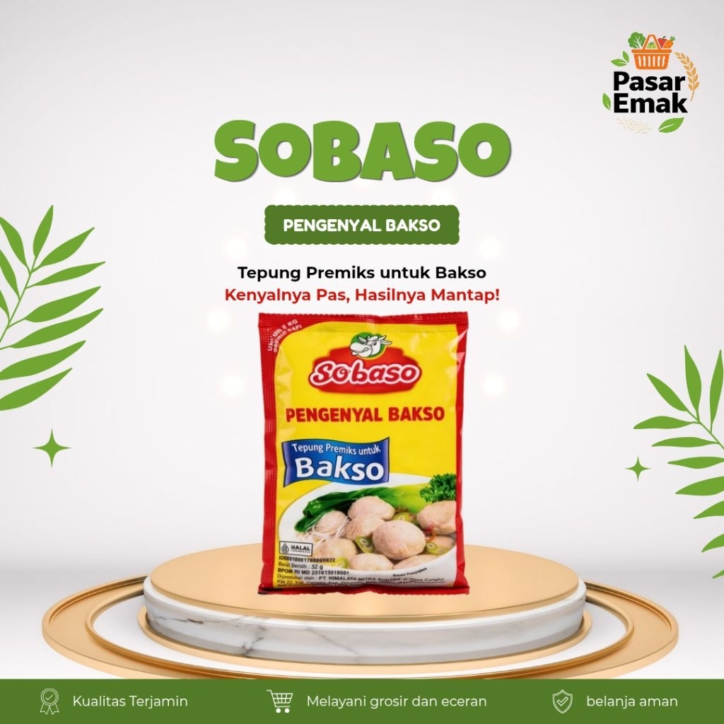 Sobaso Pengenyal Bakso, Tepung Premiks Untuk Bakso