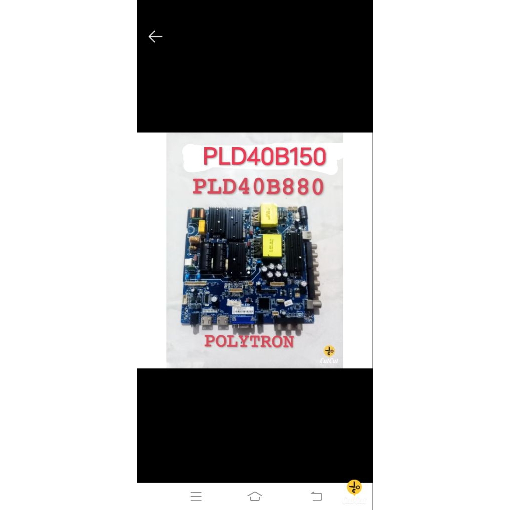 Mb Mainboard Motherboard Mobo modul Mb Polytron pld40b150 pld40b8880 pld40b880 40b150 40b880 40b8880